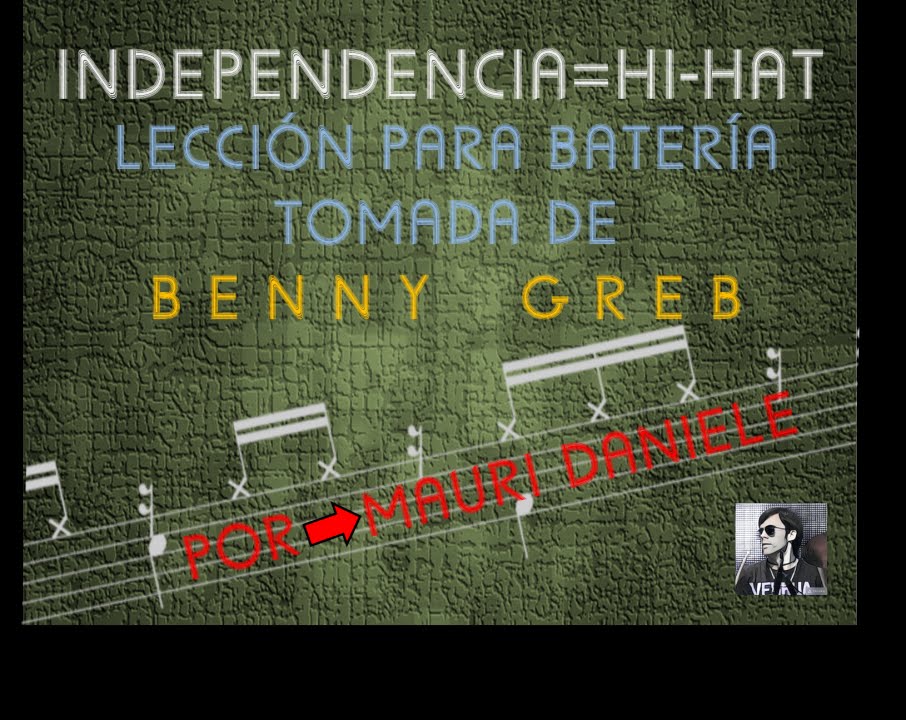The Language of Drumming by Benny Greb - Independencia del Hi-Hat - HD (video educacional)