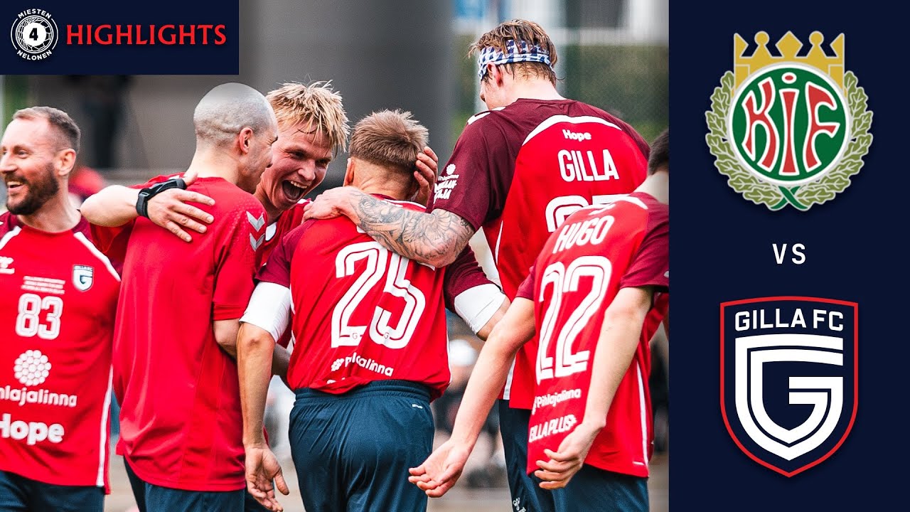 FC Kiffen/3 - Gilla FC | Highlights | Miesten Nelonen