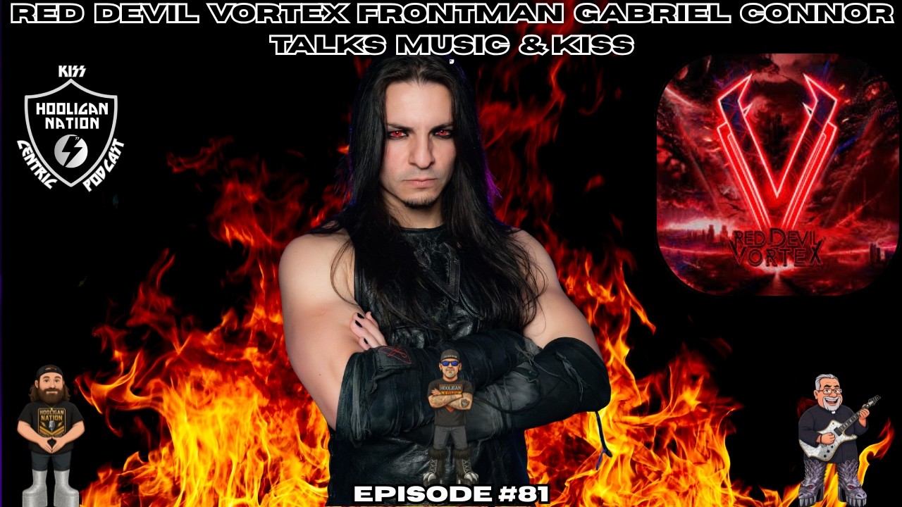 Gabriel Conner Interview | Red Devil Vortex, The Handsome Devils & KISS Influence