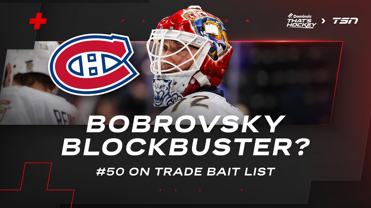 Button: 'Bobrovsky to Canadiens makes a whole lot of sense'
