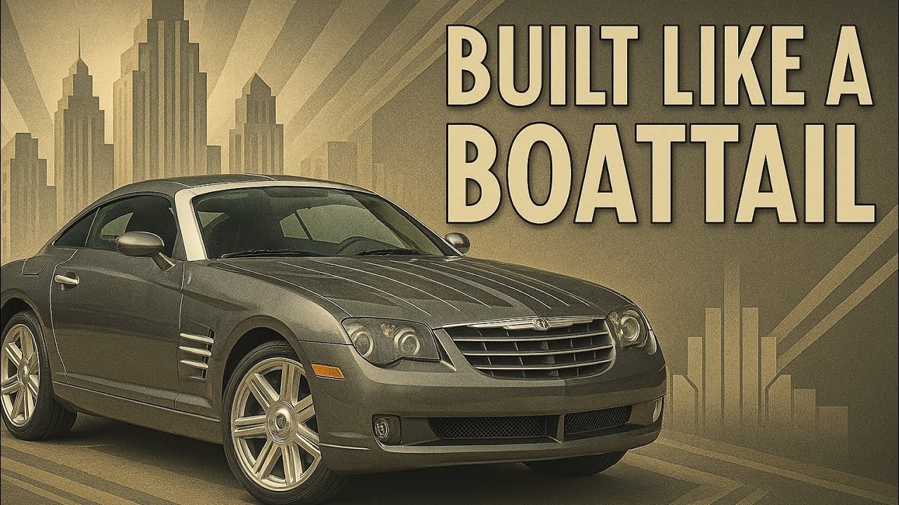 Chrysler Crossfire: Mercedes Engineering, American Attitude, Art Deco Styling #chrysler #Crossfire