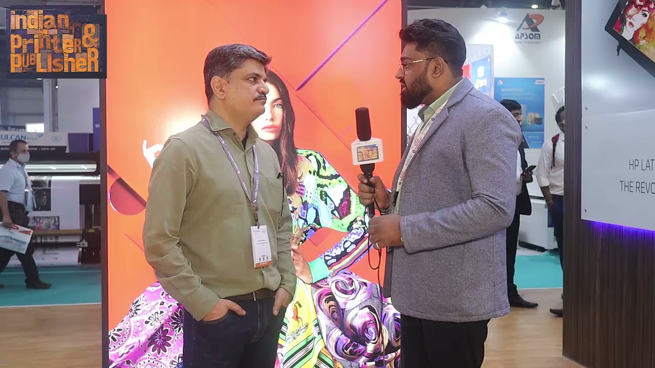 Vitesh Sharma, HP India Speaks to Indian Printer & Publisher