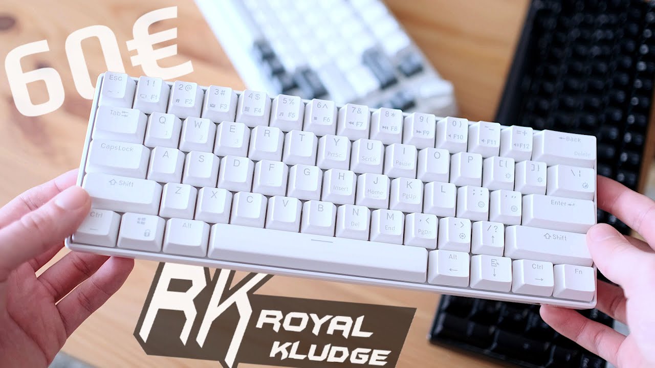 Pasižiūrime TRIS Bevieles Klaviatūras Iš Royal Kludge (60 - 90Eur)