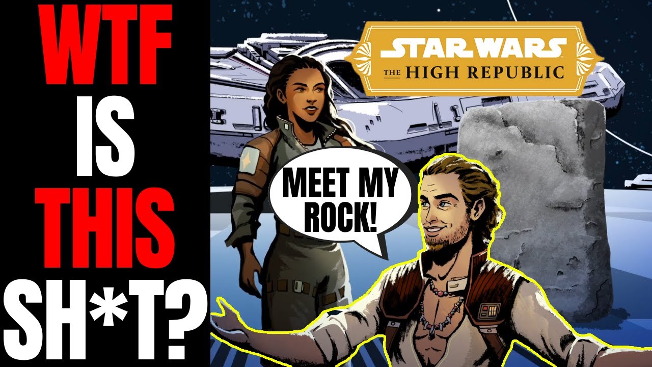Star Wars The High Republic Cringe Character Is Literally A Rock | Deleted Video After Backlash!