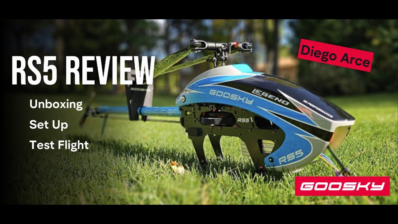 RS5 Unboxing & Test Flight--Diego Arce