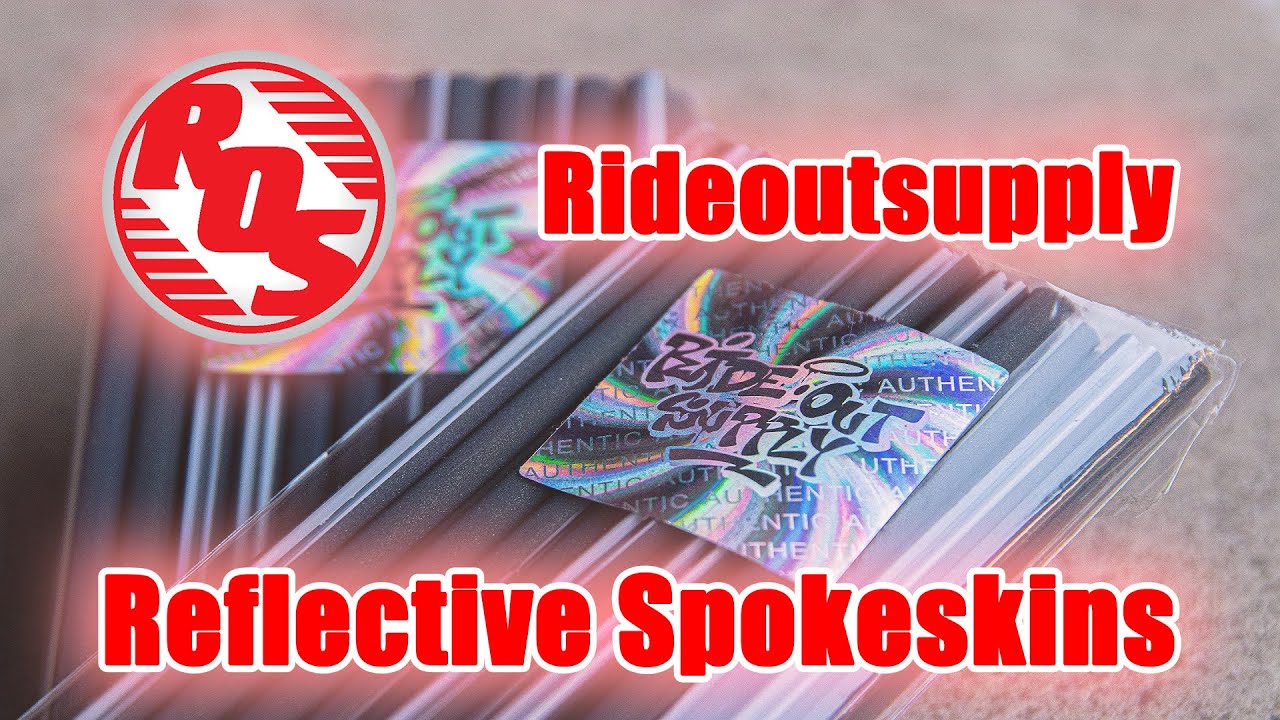 Rideoutsupply Reflective Spokeskins | Review