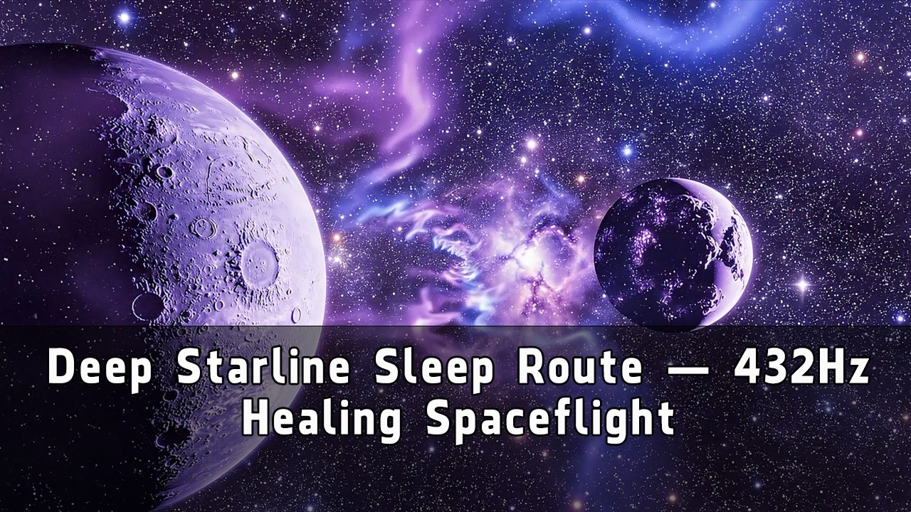 Deep Starline Sleep Route — 432Hz Healing Spaceflight