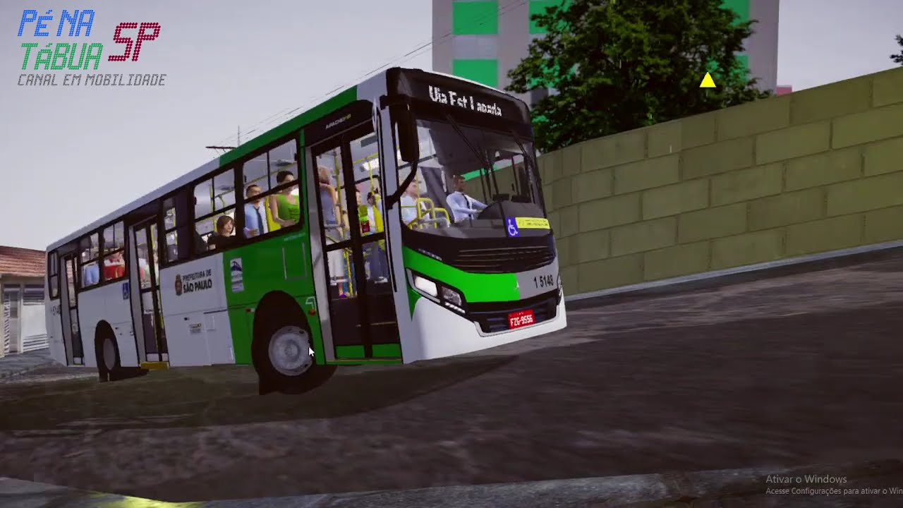Proton Bus Simulator - Fazendo a linha 101T-10 com o Caio Apache Vip IV da Spencer Transportes