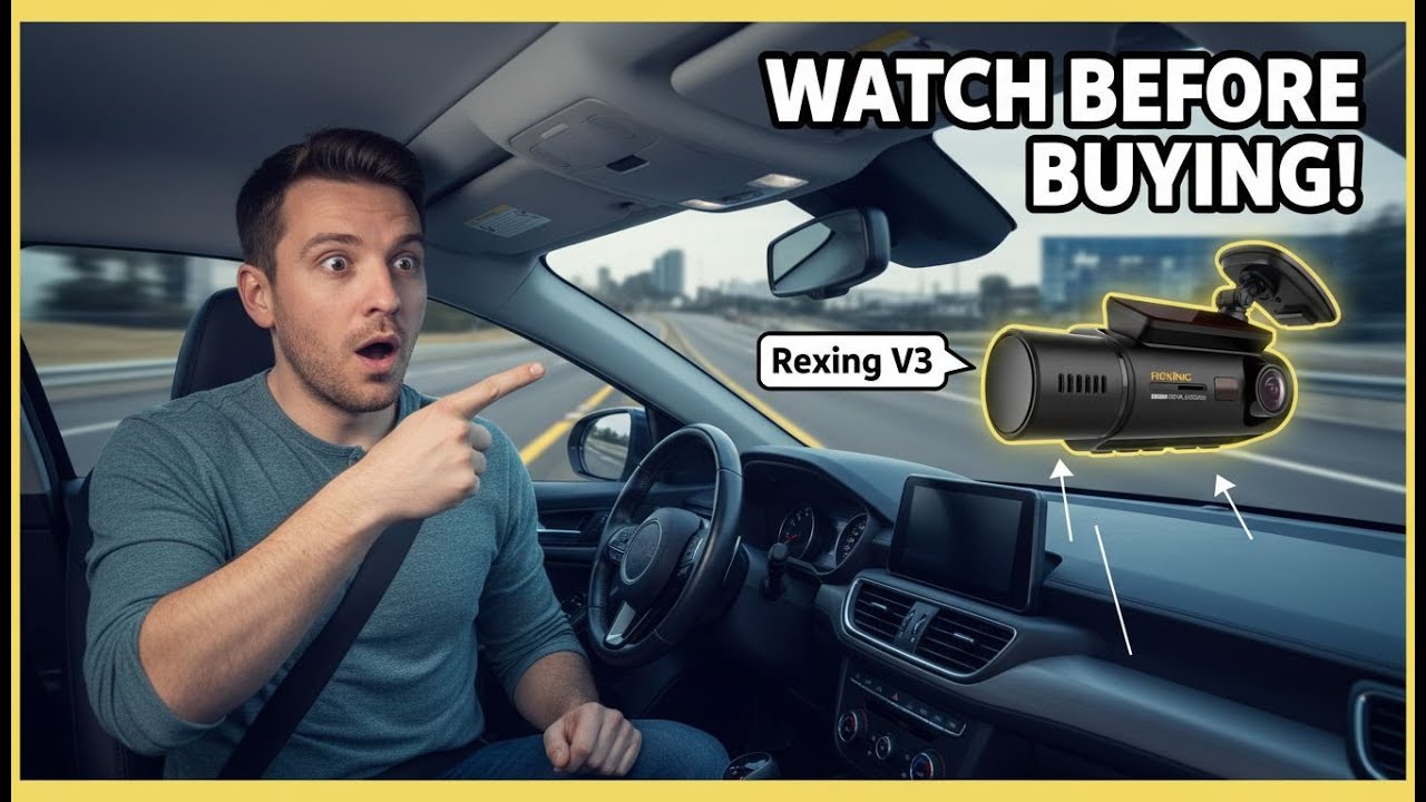 Watch This Before Buying the Rexing V3 on Amazon