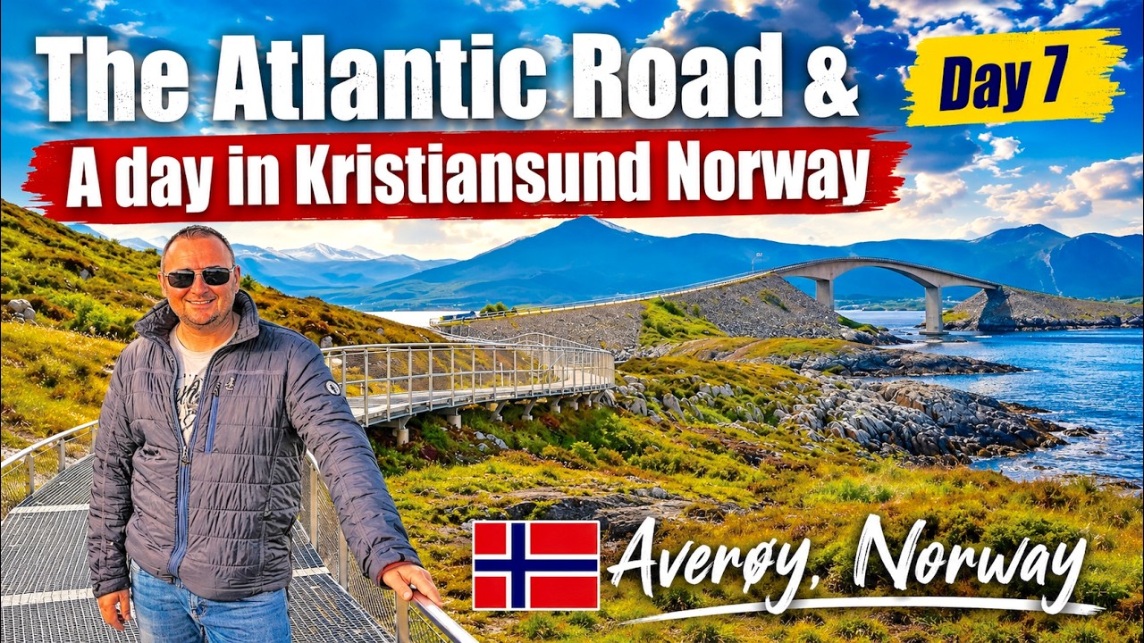 The Atlantic Road & A day in Kristiansund Norway 6 Sep 2018 Day 7