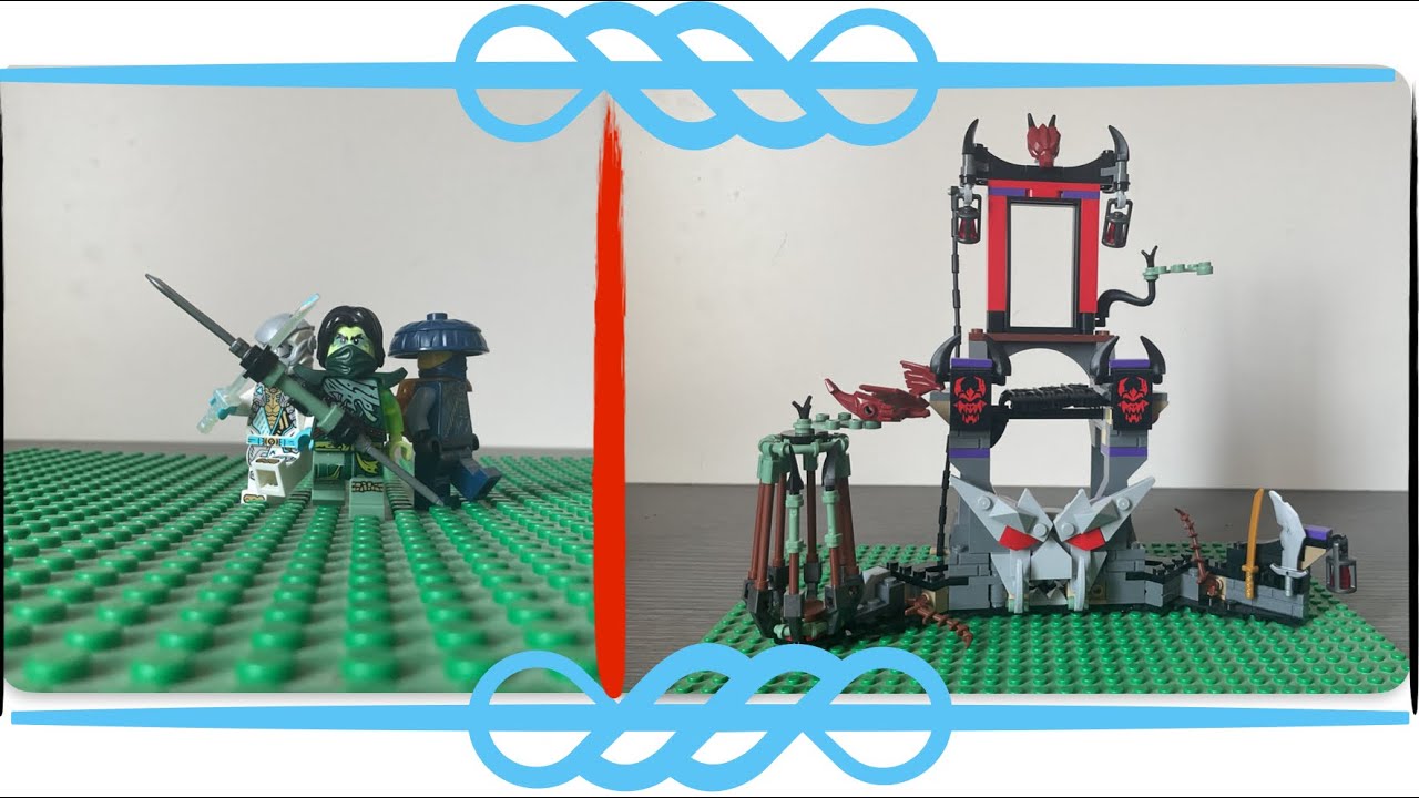 I bougth lego ninjago dragonian storm village set !