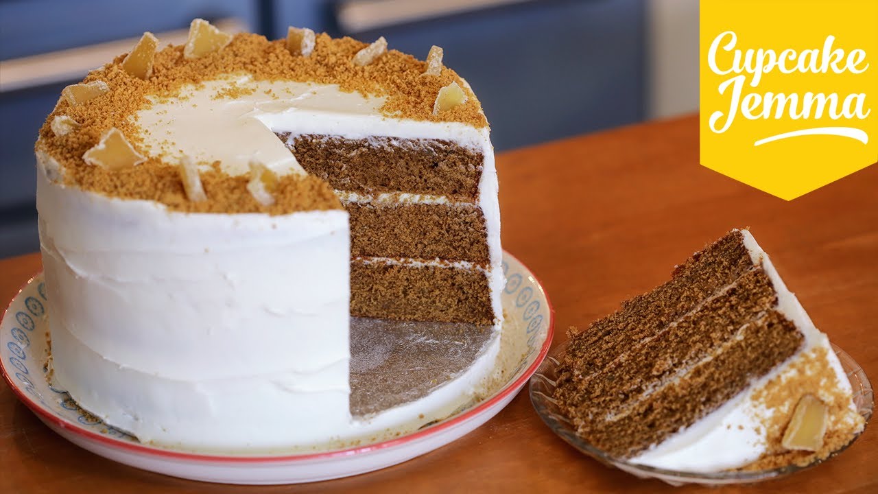 Jamaican Ginger Cake Recipe | Cupcake Jemma