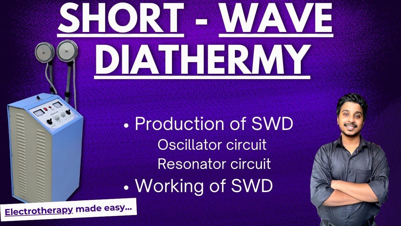 Short wave Diathermy part-2 | production of swd | working of swd | electrotherapy |