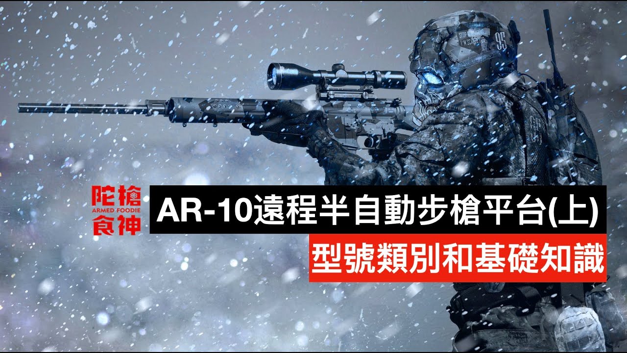 AR-10遠程半自動步槍平台(上) - 型號類別和基礎知識「陀枪食神 Armed Foodie」
