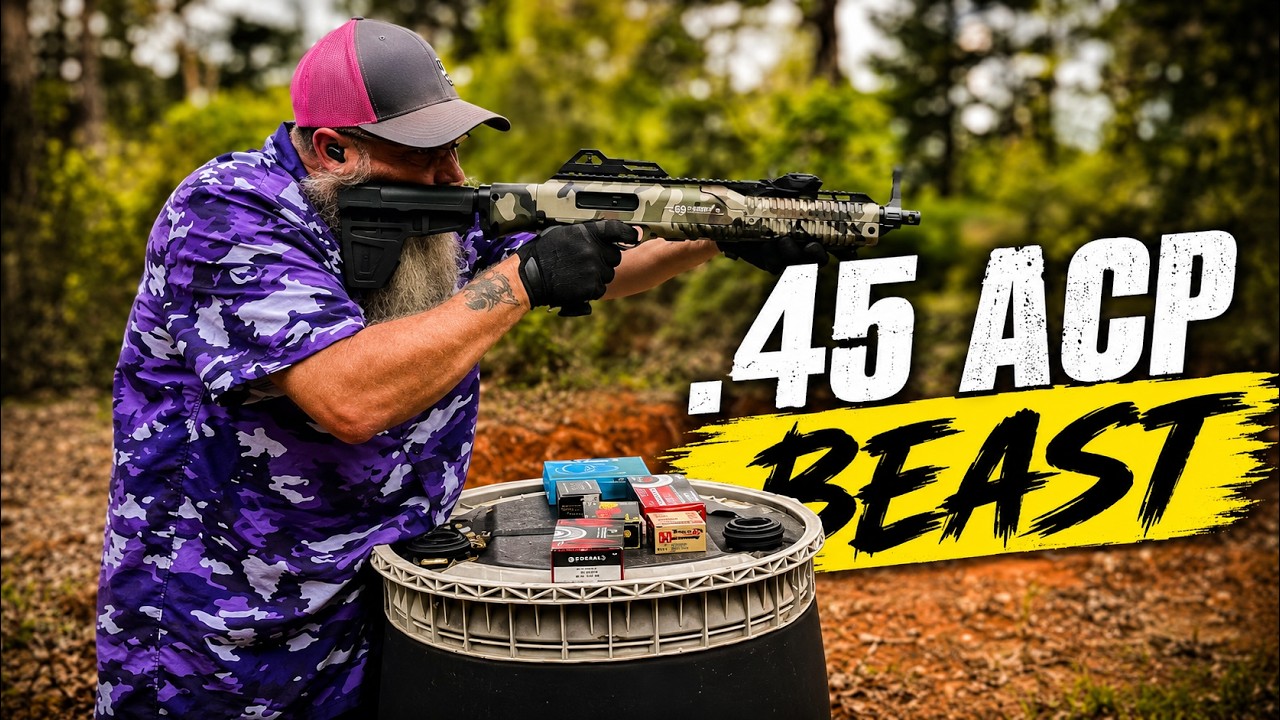 Hi Point 4595P: Этот пистолет лучше, чем карабин?