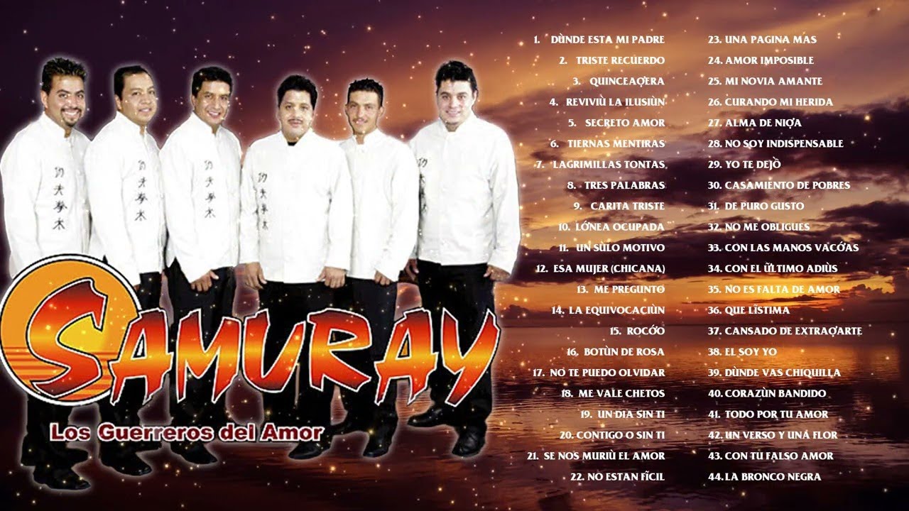 Samuray Exitos Mix Viejitas Pero Bonitas -  35 exitos Favoritos de Samuray.