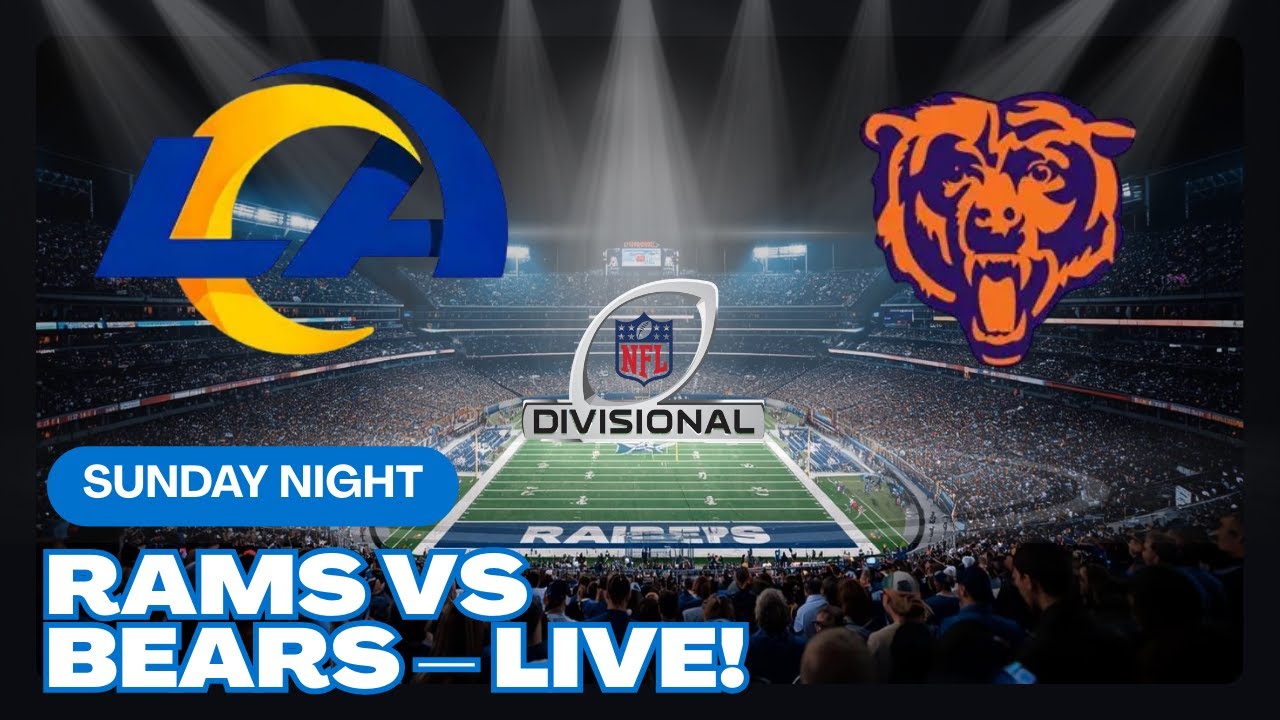 🔥 LIVE NFL Divisional Playoff: Rams vs Bears | Expert Picks & Betting Analysis! 🔥