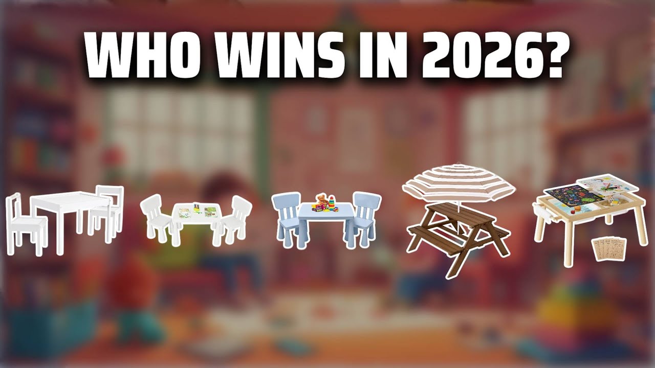 The Top 5 Best Kids Table in 2026 - Must Watch Before Buying!