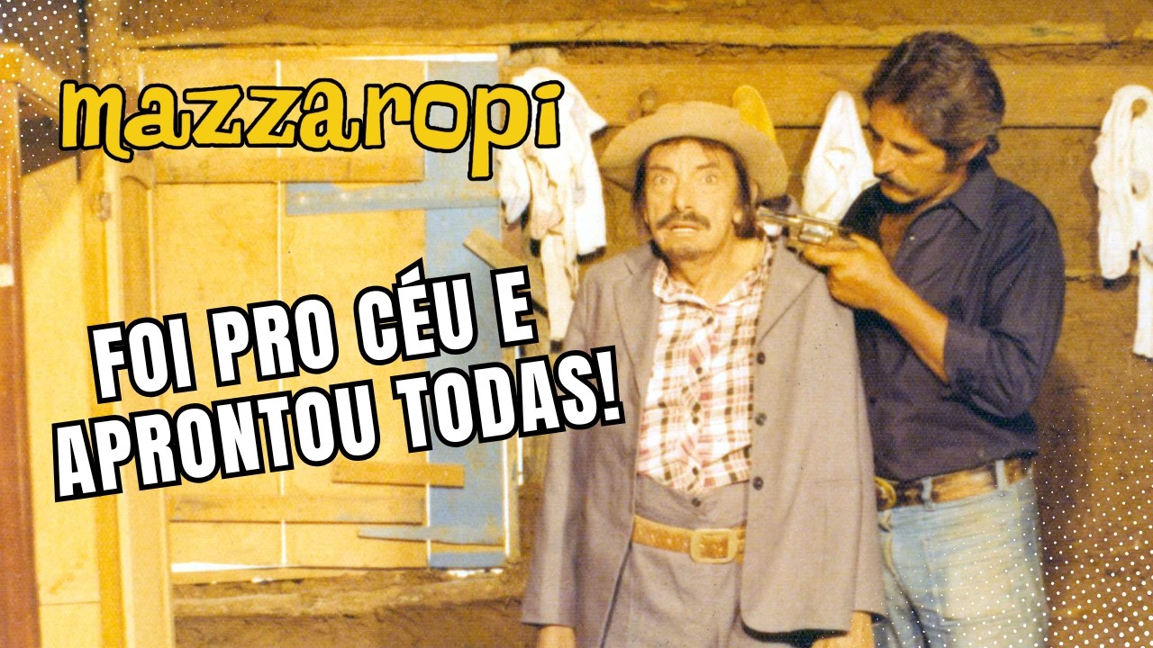Cenas Mazzaropi - Foi no CÉU que TUDO aconteceu!! -  Filme Jecão... um Fofoqueiro no Céu - Jeca