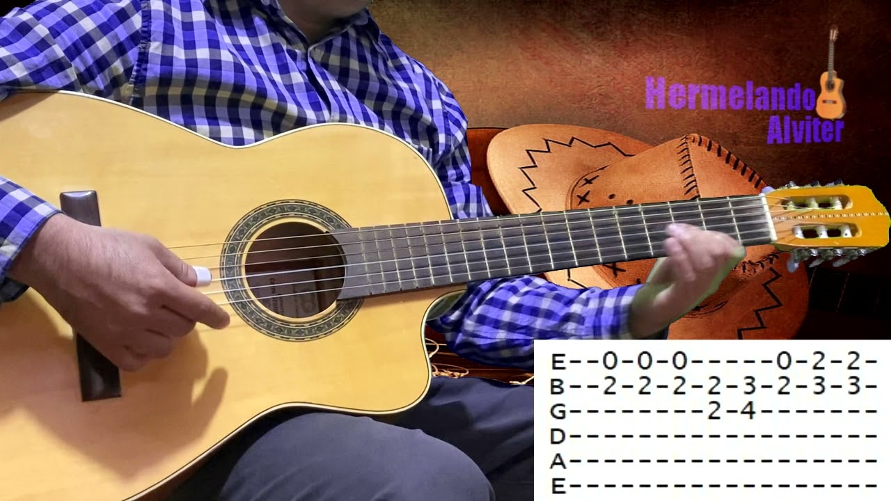Corrido de Luis Pulido - Requinto Tutorial - Guitarra Acústica - Tablaturas