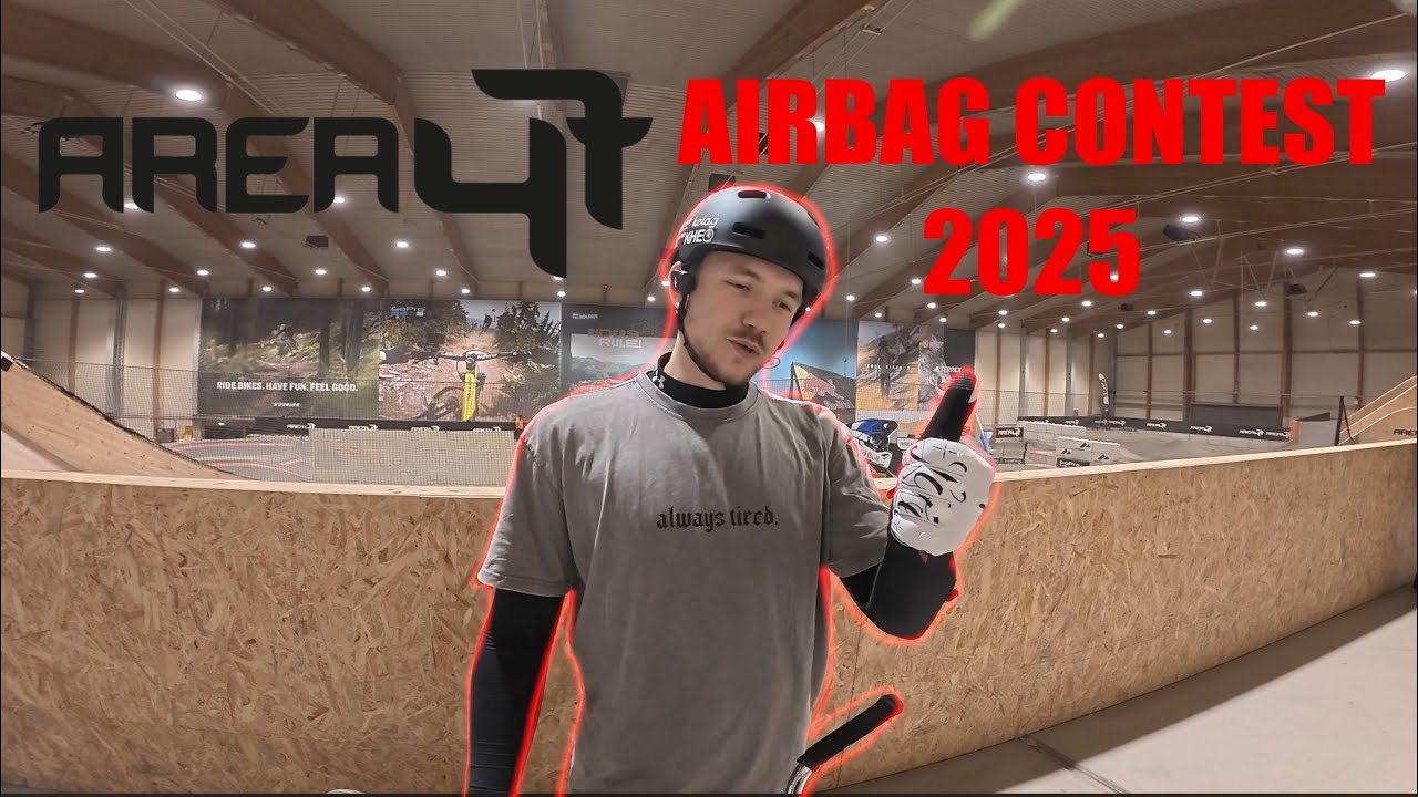 Airbag Contest 2025 – #area47  Indoor Bikepark 🚲🔥