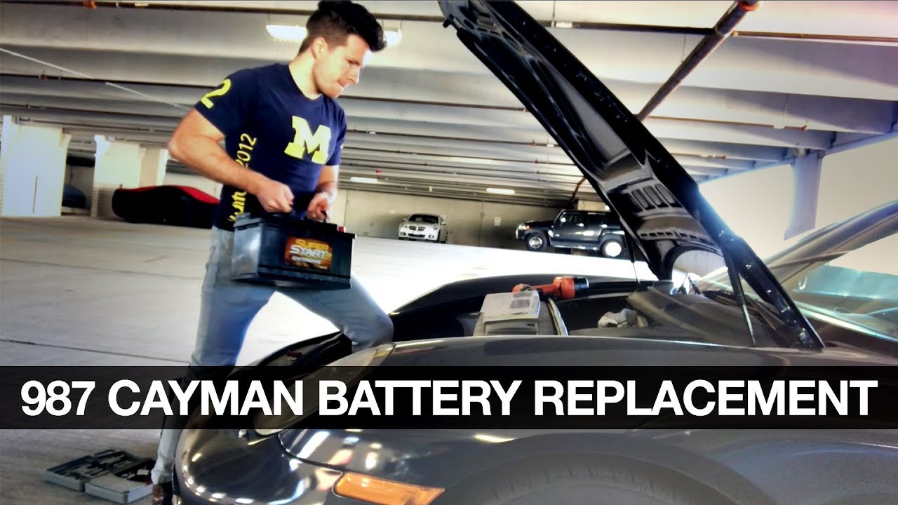 My Attempt to Replace My Porsche Cayman's Battery