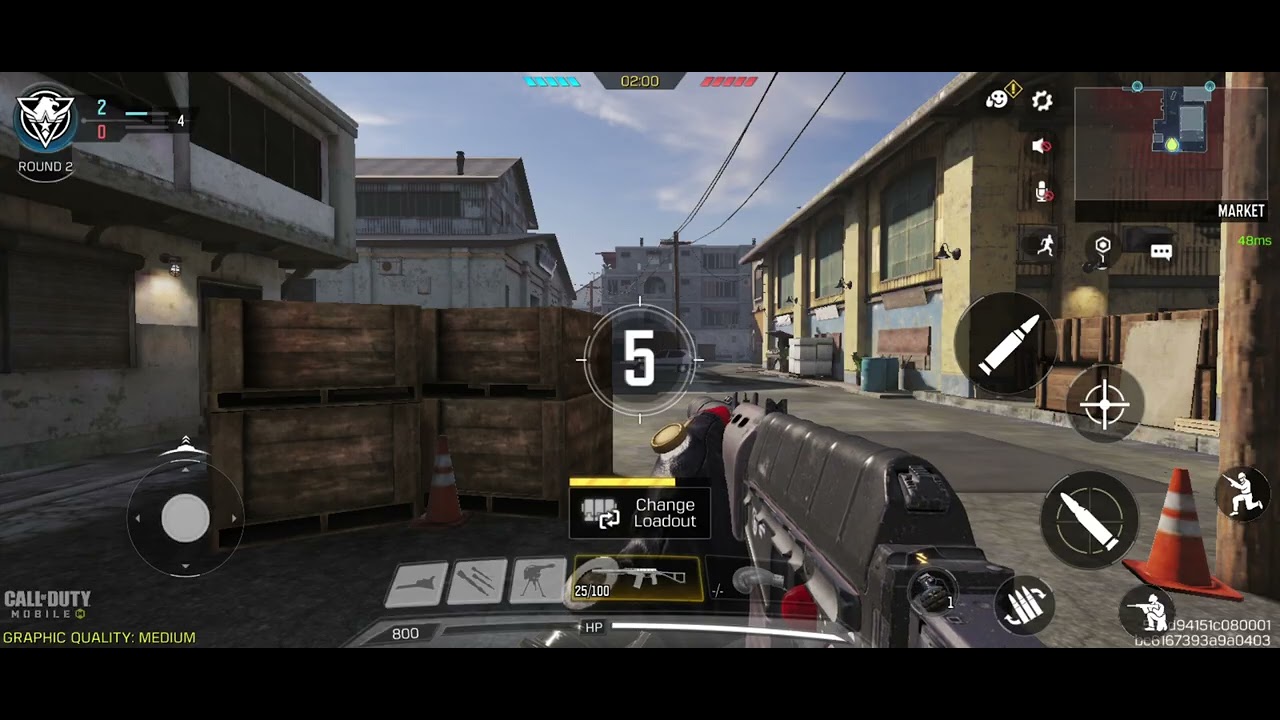 COD mobile search and destroy first time using AS VAL no attachments