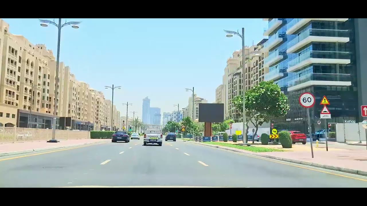 Exit way of palm jumairah 