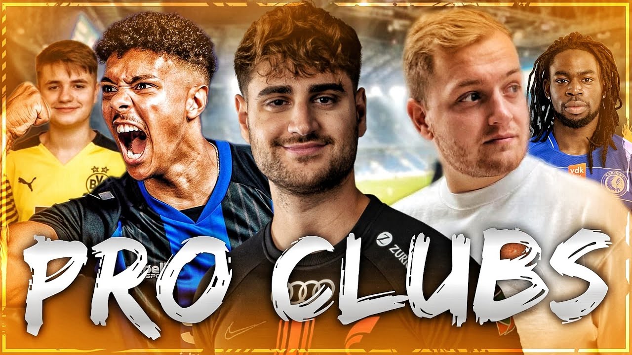 FIFA 22: PRO CLUBS COMEBACK!💥⚽️ Ich lege das Parkett🕺🏻 mit Willy, Trymacs, Eldos & co🔥