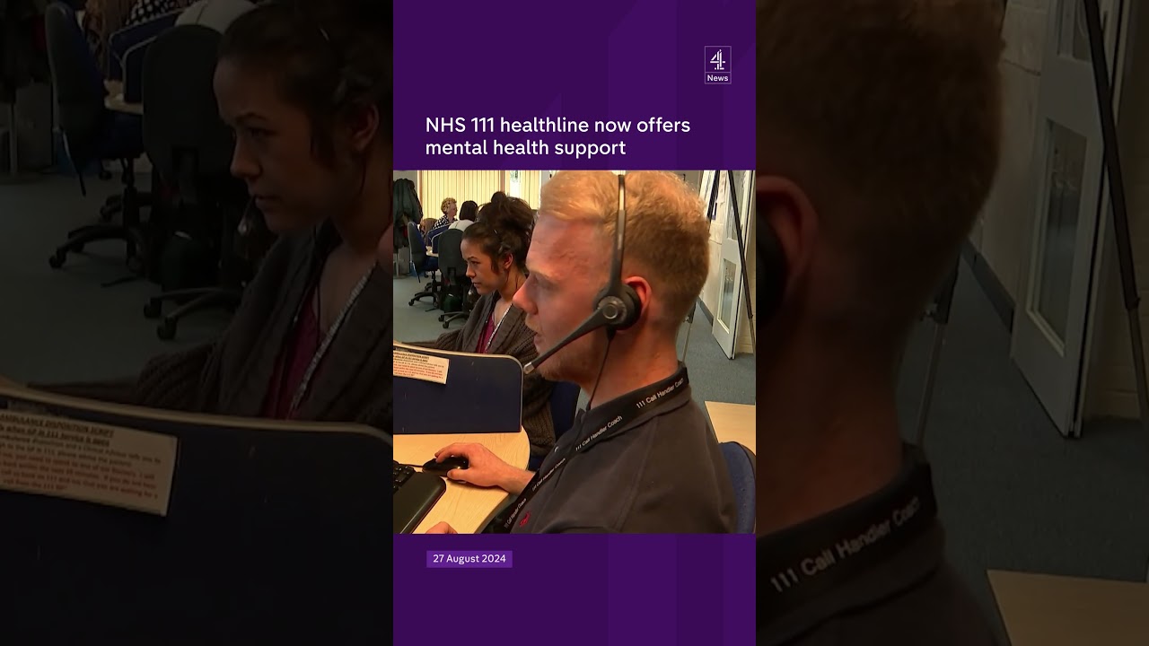 NHS 111 healthline now offers mental health support