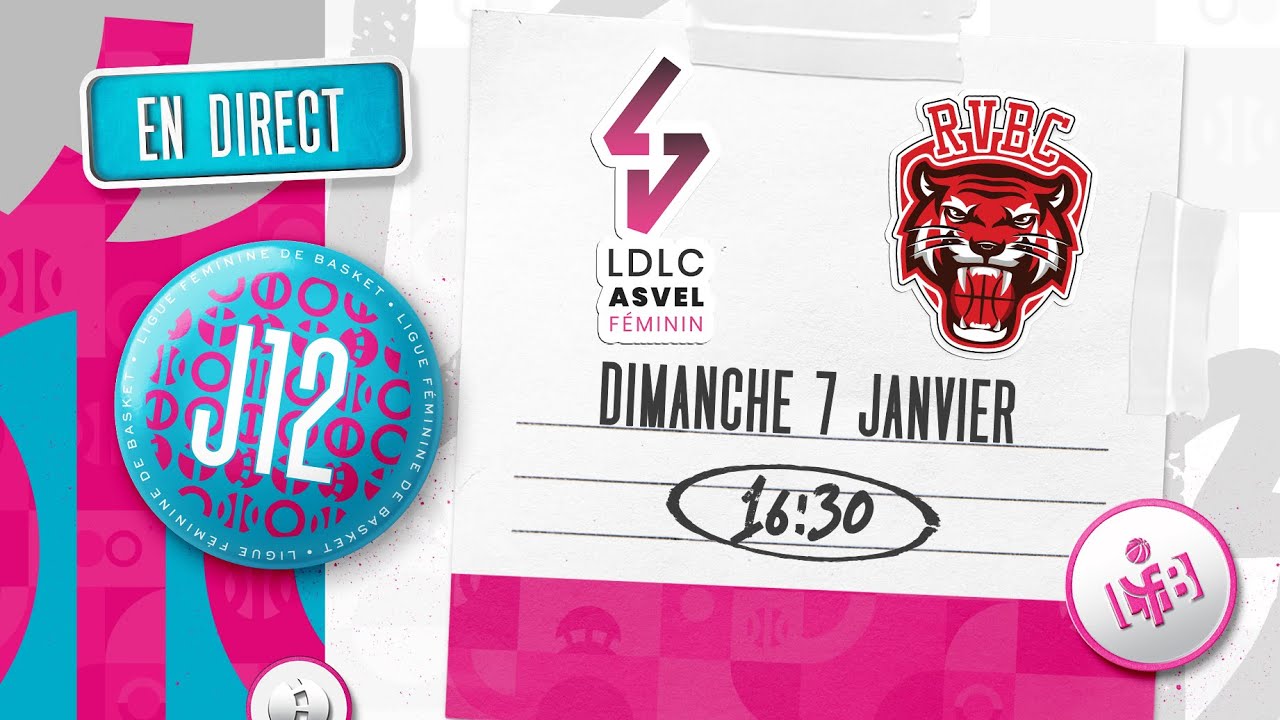 LFB 2023-2024 | Lyon - Roche Vendée | J12