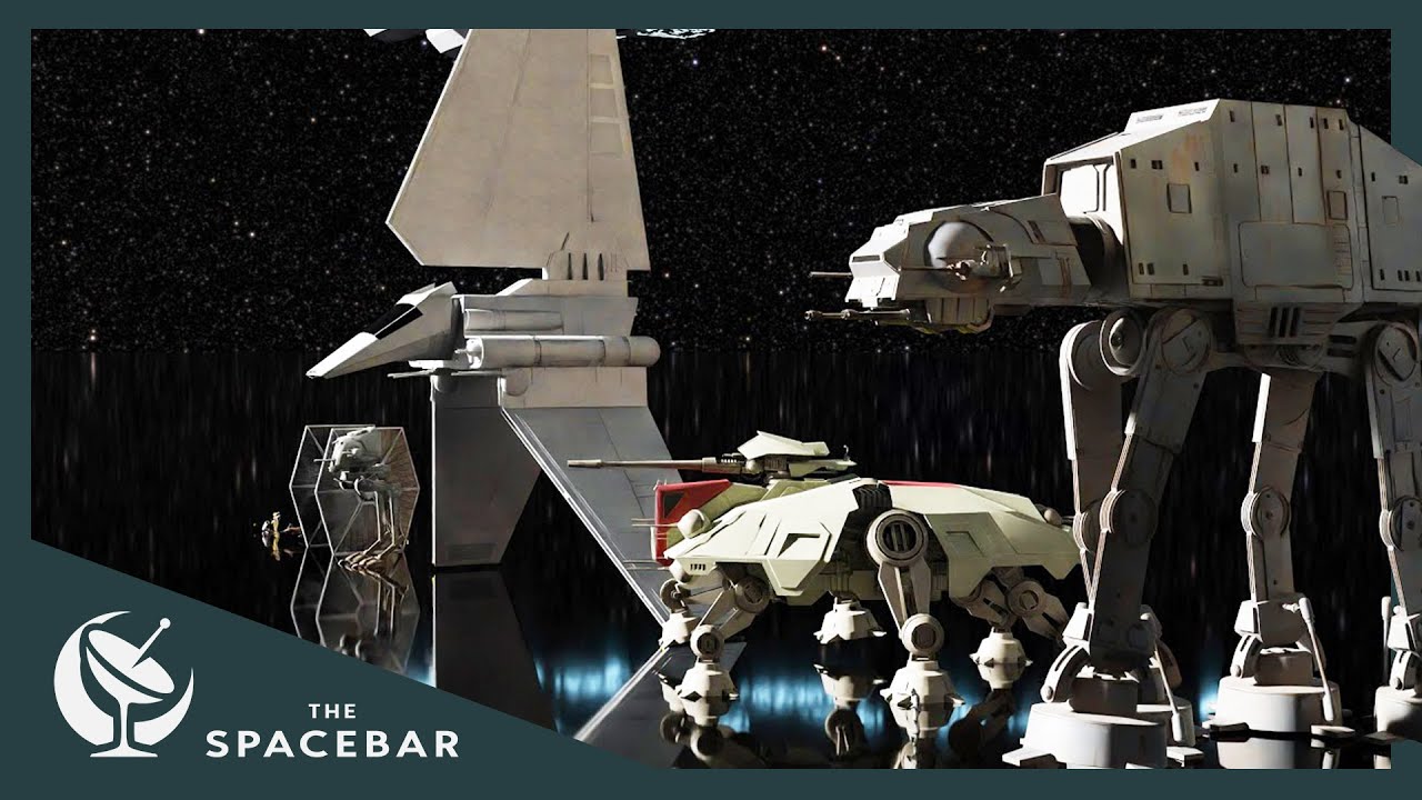 Star Wars Vehicle Size comparison │ 3D animation