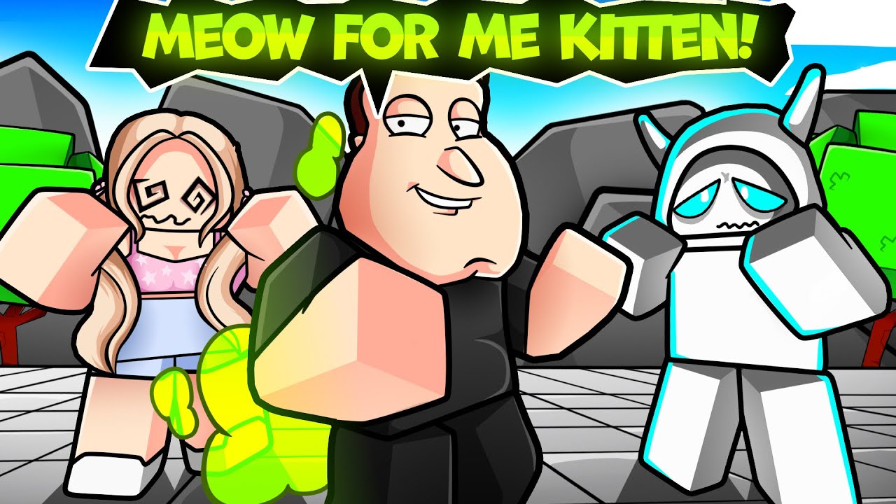I Caught Him Protecting His Discord Kitten, So I Embarrassed Him.. (Strongest Battlegrounds)