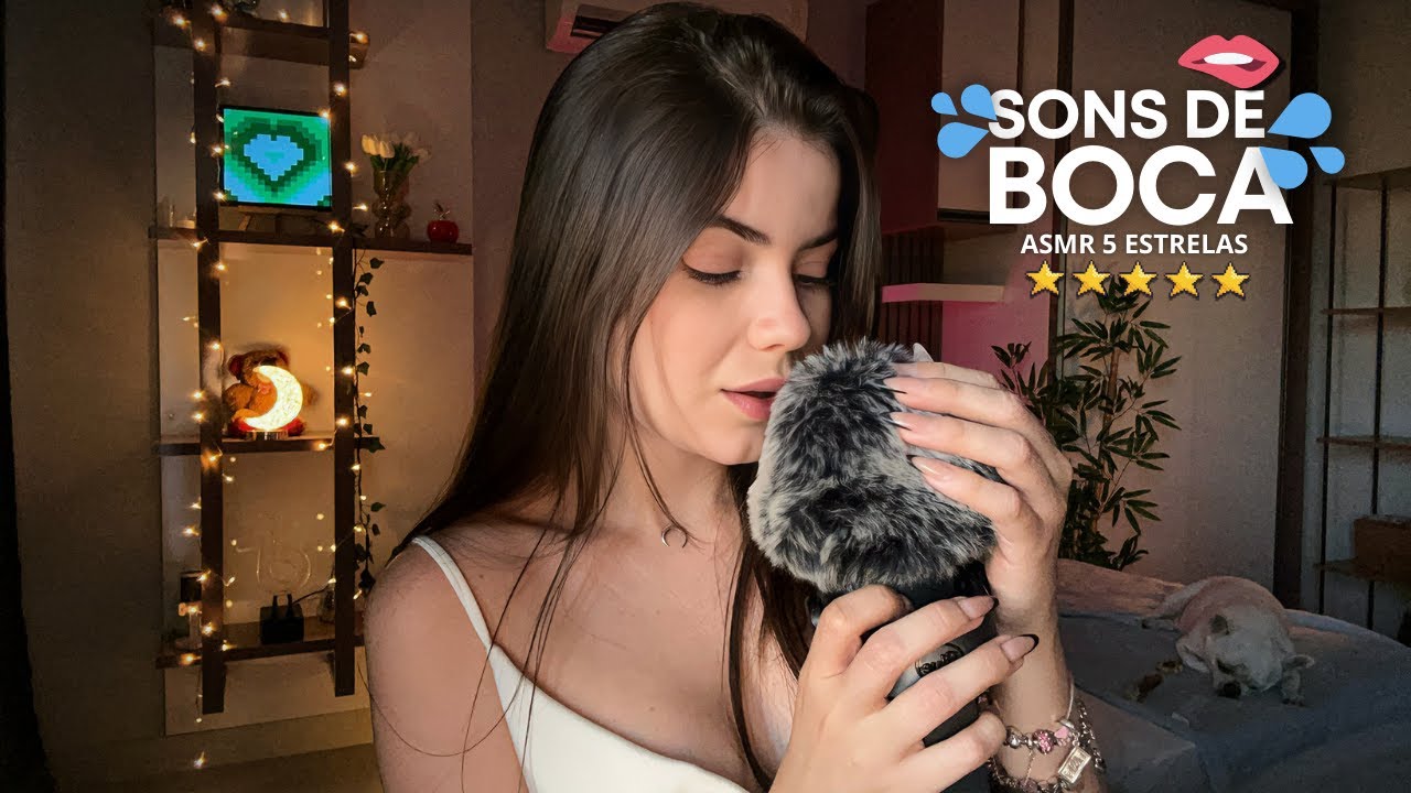 ASMR SONS DE BOCA DO COMEÇO AO FIM  4K
