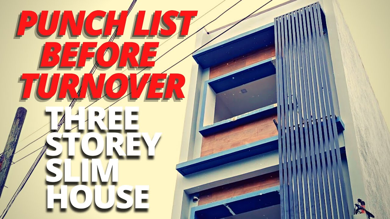 VLOG #47 Three Storey Slim House | PUNCH LIST BEFORE TURNOVER || Life on Site