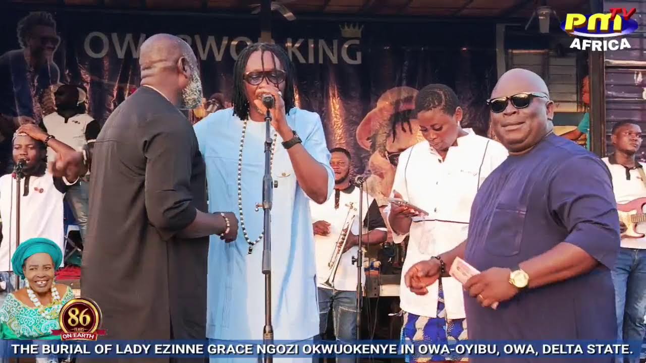4.Reception for the Burial Ceremony of Lady (Ezinne) Grace Ngozi Okwuokenye in Owa-Oyibu, Delta Sta.