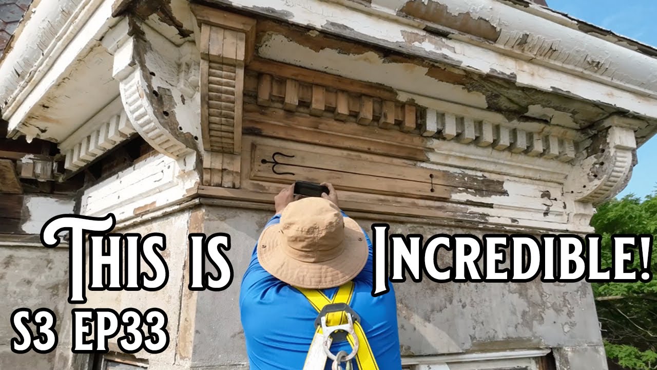 Seeing the Beauty Underneath... Mansard Work Begins! S3 EP33