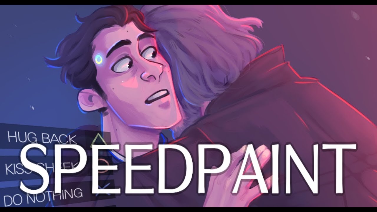 |[SpeedPaint]| ❀Love your old Cop❀ Hannor/HankCon/Idk (D:BH)