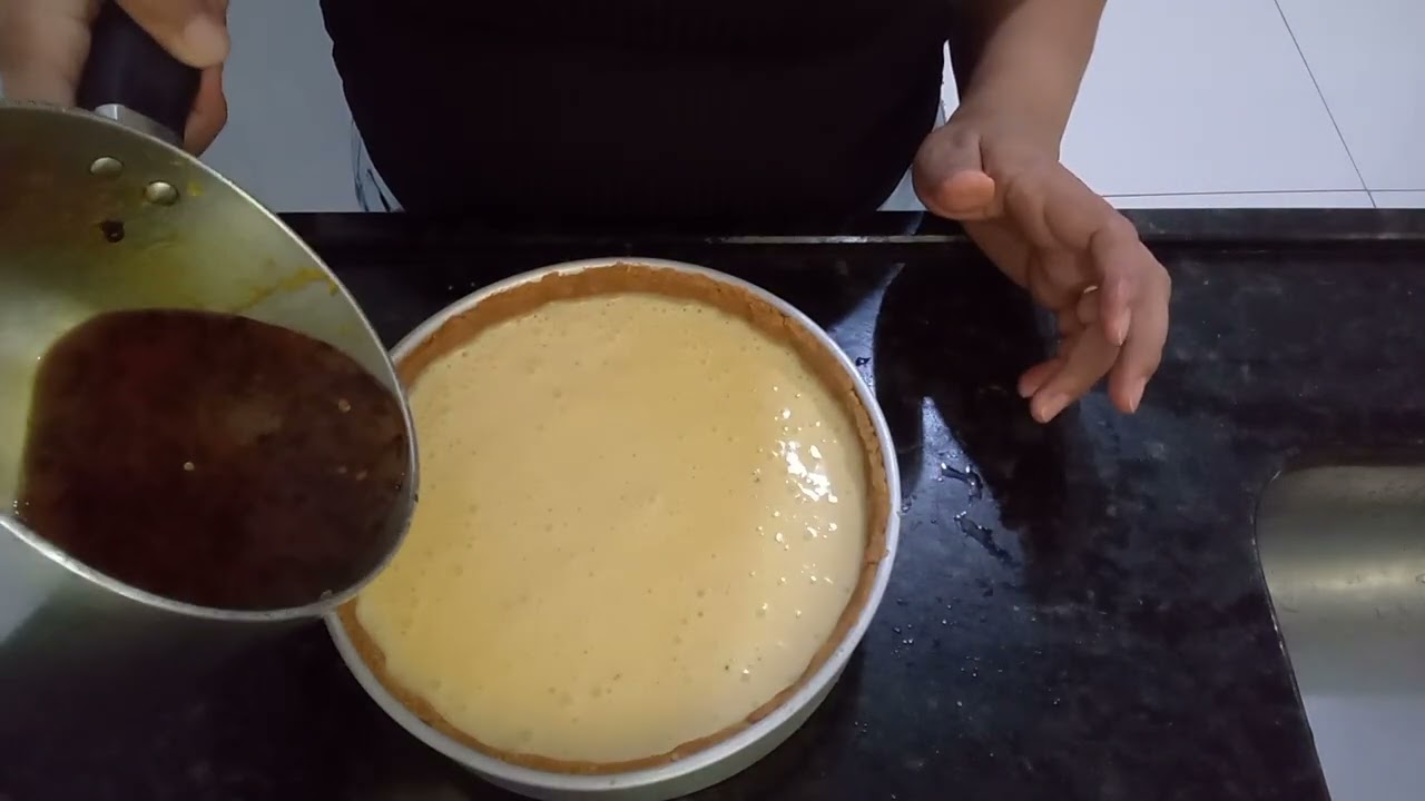 Torta de maracujá 