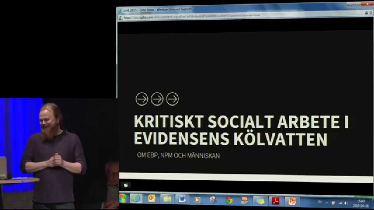 Marcus Hertz: Kritiskt socialt arbete