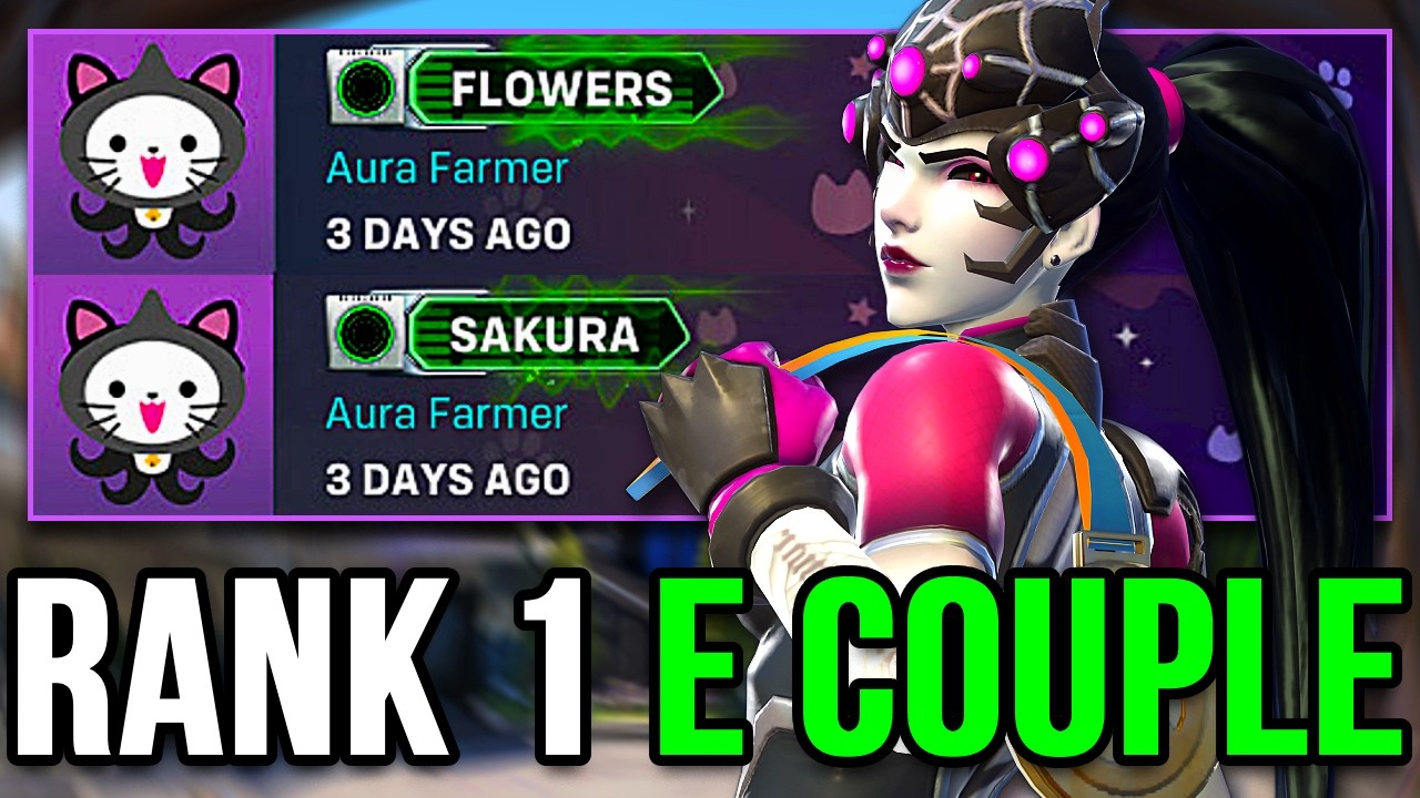 What DESTROYING TOP 500 with the RANK 1 E-Couple looks like... | Overwatch 2
