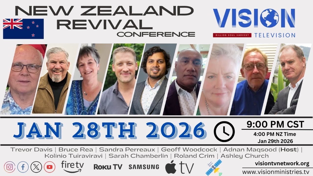 New Zealand Revival conference | Prophetic Word for New Zealand and Prophecy!