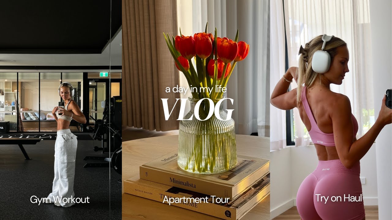 Daily Vlog, Try on Haul and an Apartment Tour !!!
