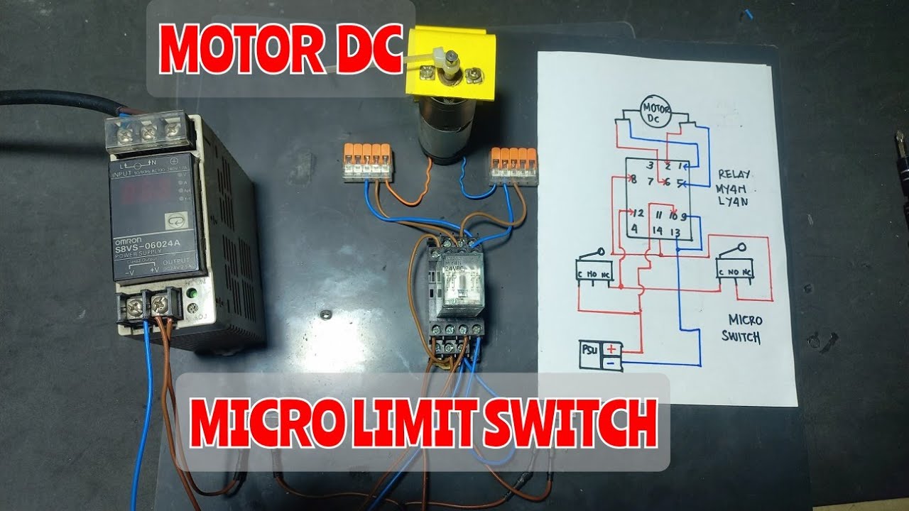 MICRO SWITCH DC MOTOR