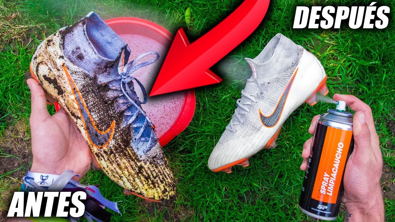 Cómo Limpiar Botas de Fútbol (100% REAL) - LIFE HACK SOCCER