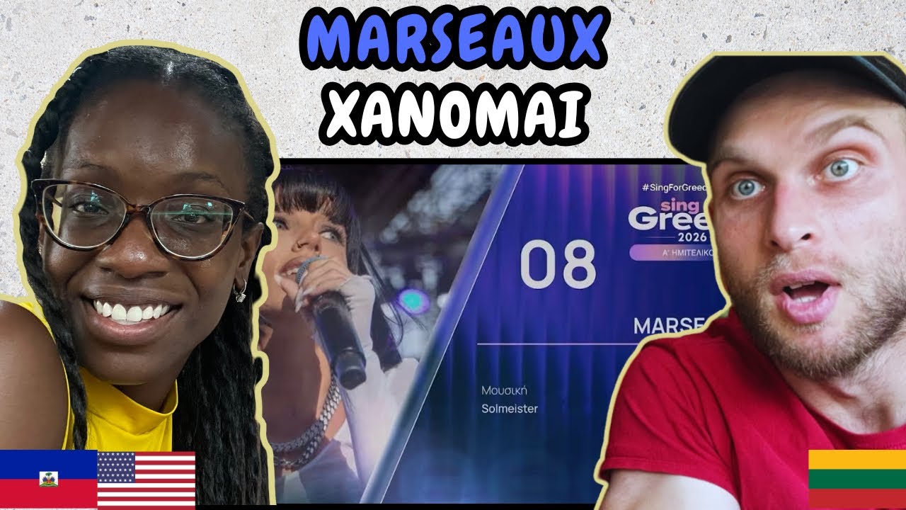 REACTION TO Marseaux - Xanomai (Live at Sing for Greece 2026 Semi Final 1) | FIRST TIME WATCHING
