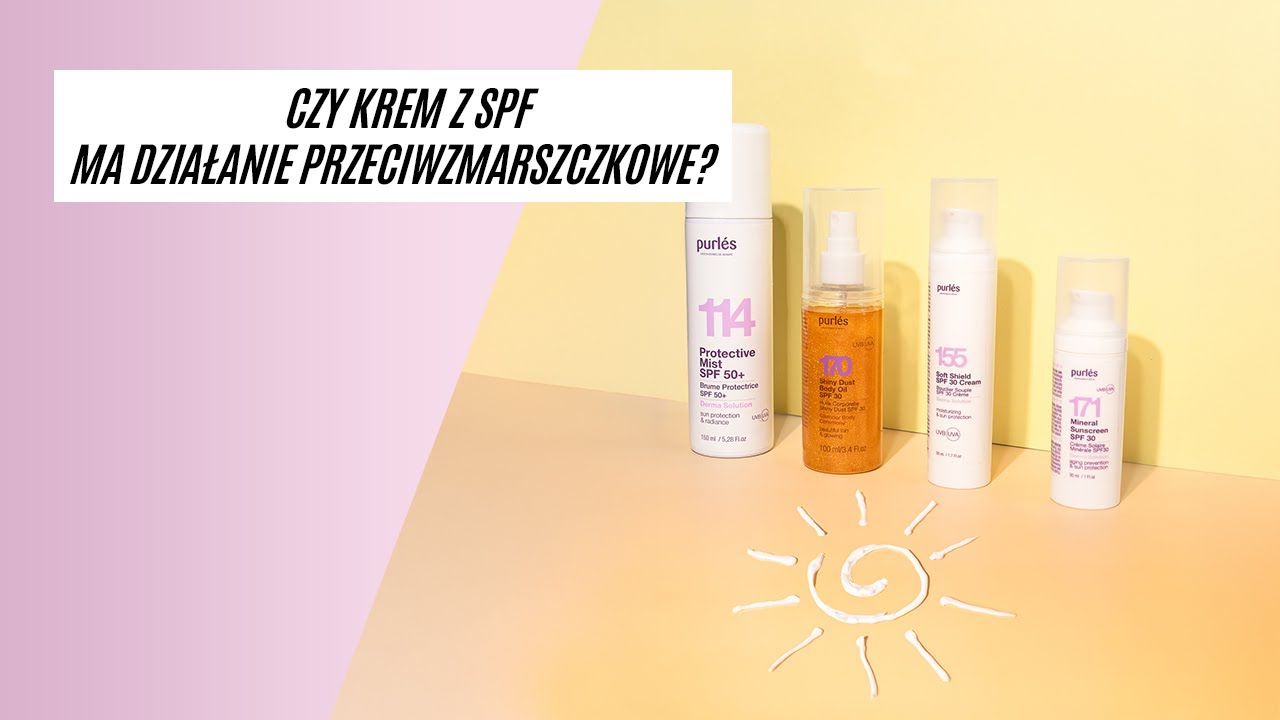 Czy krem z SPF ma działanie przeciwzmarszczkowe?