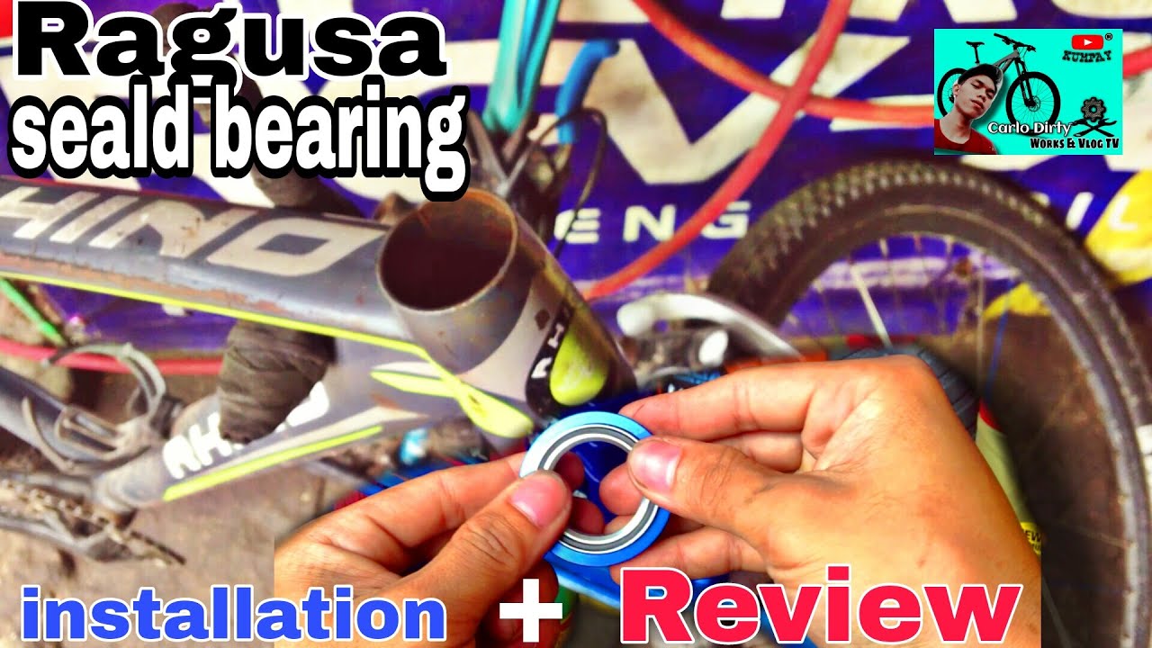 RAGUSA HEADSET BEARINGS |REVIEW RAGUSA NONTAPERD HEADSET AND INSTALLATION