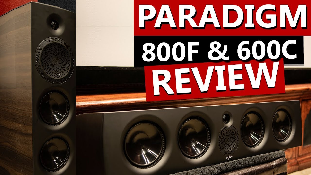 Paradigm Premier 800F and 600C Review