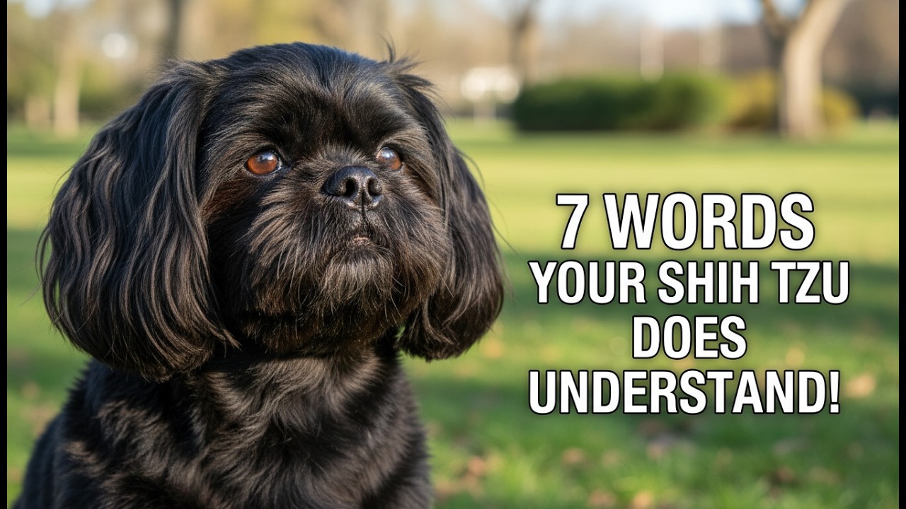 7 Unique Words Your Shih Tzu Actually Understands! (Proven by science!)